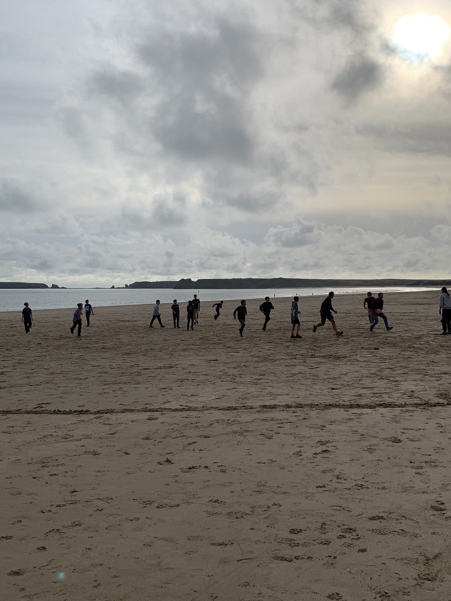 SportStEds's tweet photo. Lots of exploring in caves, rugby on the beach, a visit to a stunning church and beautiful sea views for year 8 today! Fantastic day @StEdwardsChelt #SECtrips #SECyear8 https://t.co/B6H18dEEna