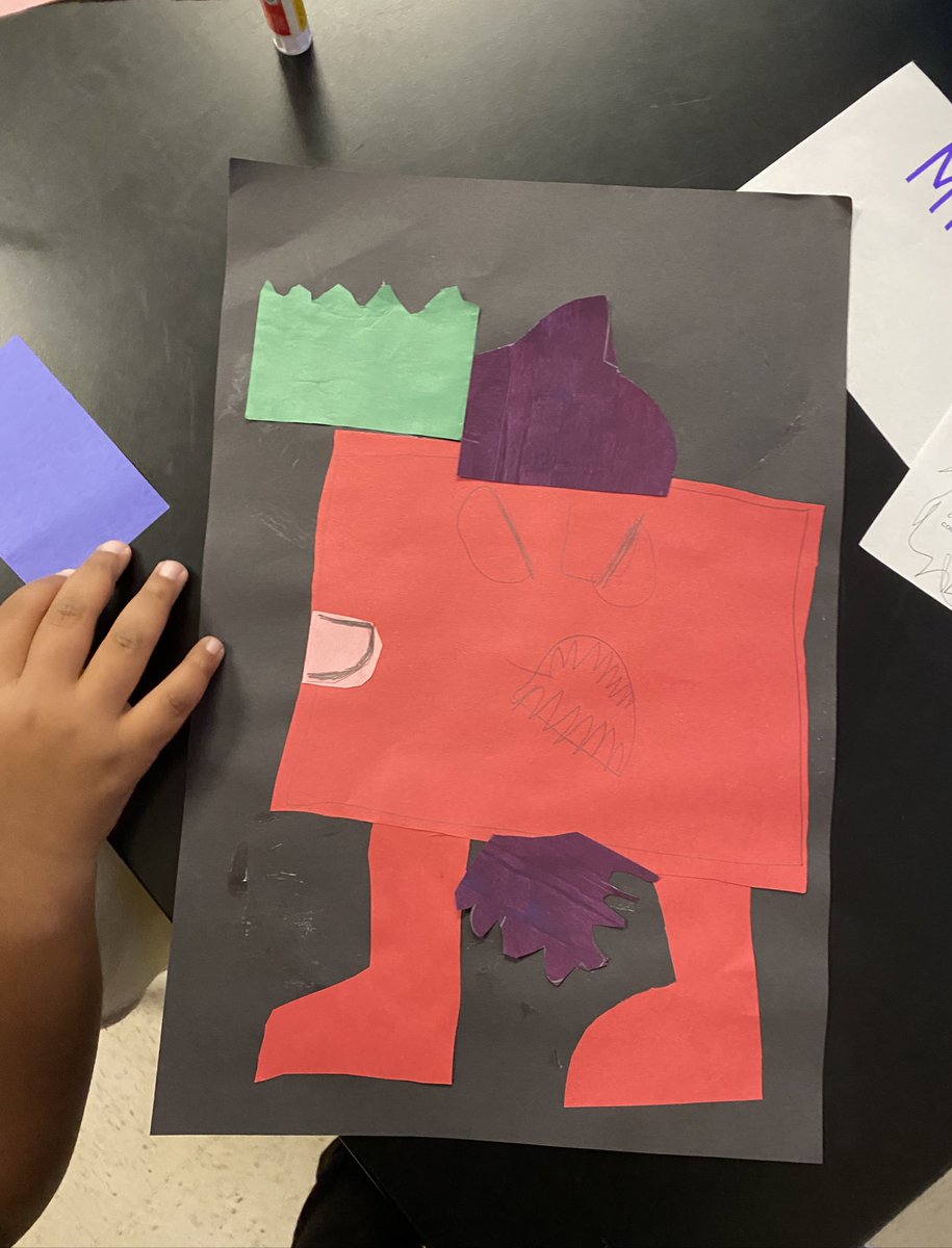Hannah Zecher-Freeman (@msfreemansartrm) on Twitter photo 2nd grade is working hard to create their own monsters, using color to show their monsters emotions. <a href="/Riverview_ES/">Riverview_ES</a> 2nd grade is working hard to create their own monsters, using color to show their monsters emotions. <a href="/Riverview_ES/">Riverview_ES</a>