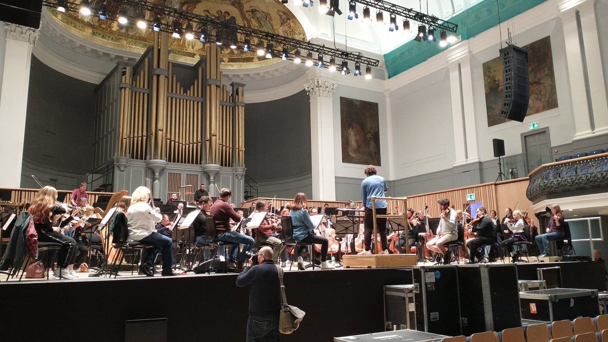 Big Noise Torry rehearsing with RSNO for their concert tonight. You sound AMAZING!