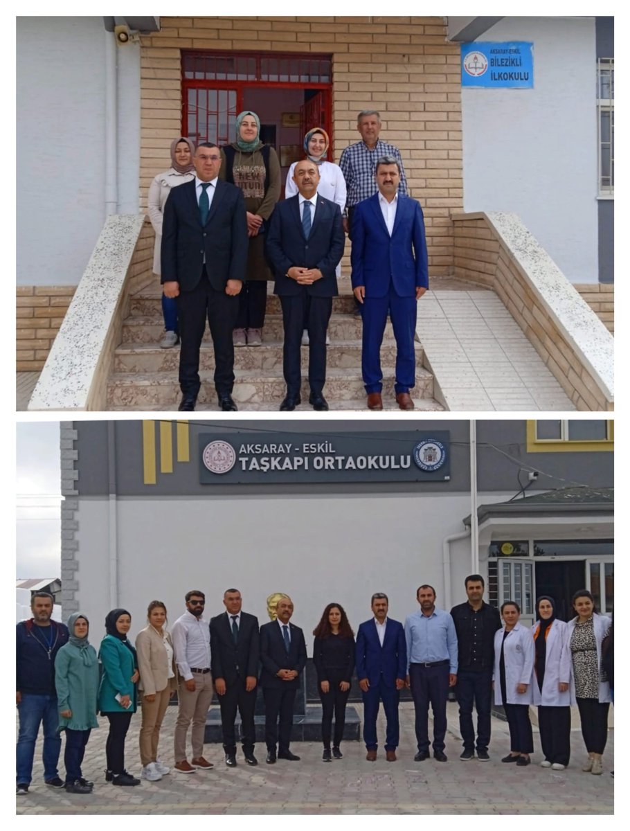 haciomerkartal's tweet photo. 📍Eskil
✔️Bilezikli
✔️Taşkapı
✔️Bozcamahmut
✔️Çukuryurt
✔️Eskil İHO
✔️Kökez Yaşam Merkezi
✔️Çulfa Şehit Hacı Şahin
ilkokulu ortaokullarımızı ziyaret edip öğretmenlerimizin heyecanlarına ortak olduk.
Sn.Kaymakamımıza, Belediye Başkanımıza ve İlçe Müdürümüze teşekkür ederiz. https://t.co/vNDvq5a5f6