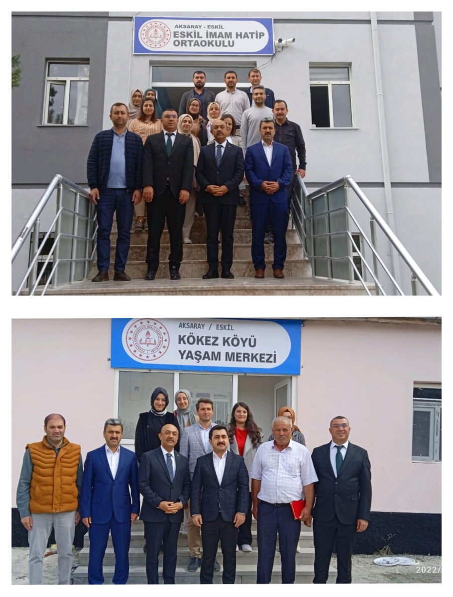 haciomerkartal's tweet photo. 📍Eskil
✔️Bilezikli
✔️Taşkapı
✔️Bozcamahmut
✔️Çukuryurt
✔️Eskil İHO
✔️Kökez Yaşam Merkezi
✔️Çulfa Şehit Hacı Şahin
ilkokulu ortaokullarımızı ziyaret edip öğretmenlerimizin heyecanlarına ortak olduk.
Sn.Kaymakamımıza, Belediye Başkanımıza ve İlçe Müdürümüze teşekkür ederiz. https://t.co/vNDvq5a5f6