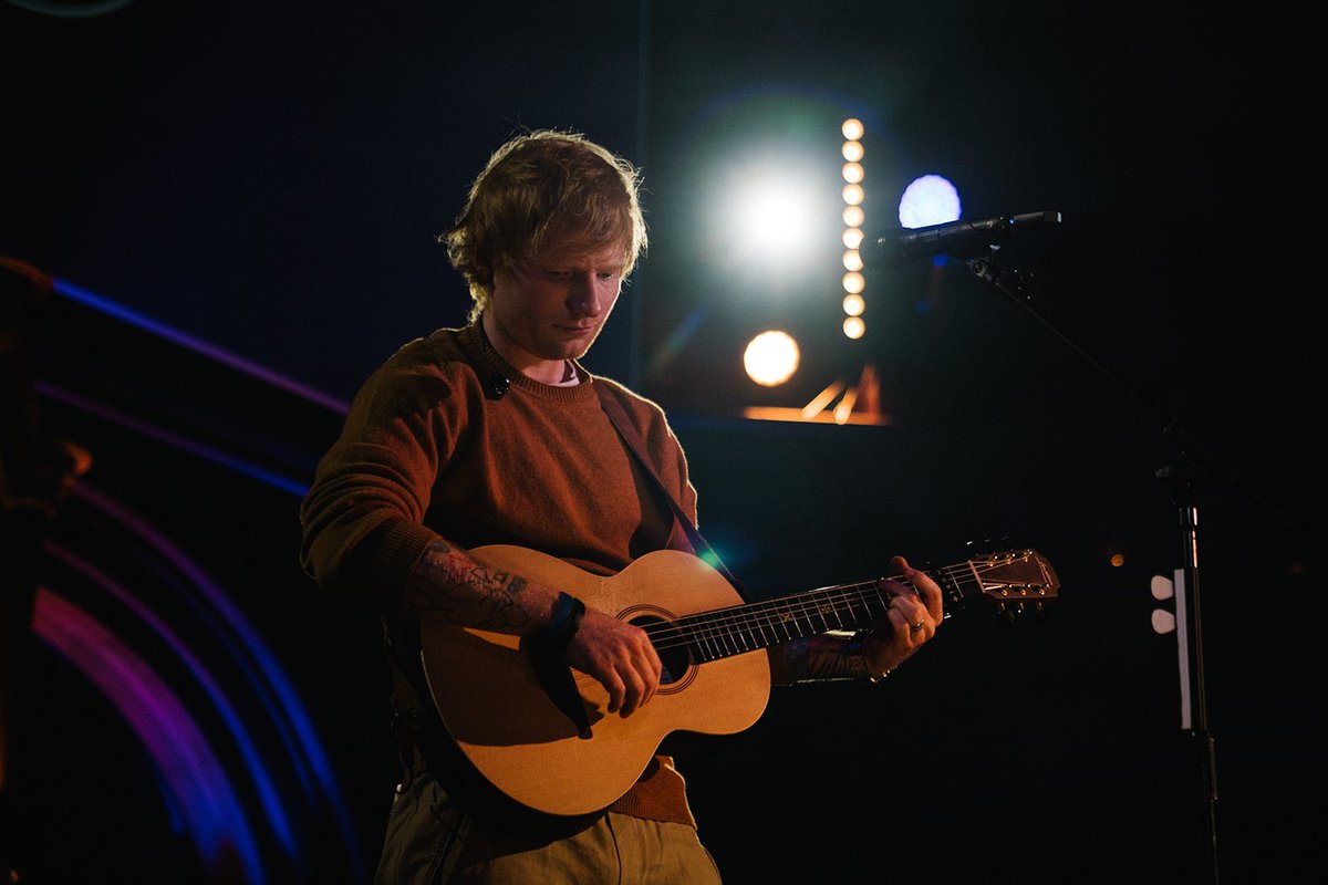 MHI_Charity's tweet photo. 🌟What a night! 🌟 For One Night Only global icon @edsheeran performed an unforgettable intimate gig at London’s @UnionChapelUK  - in aid of raising vital funds for Shout. https://t.co/qdRTl7R2va