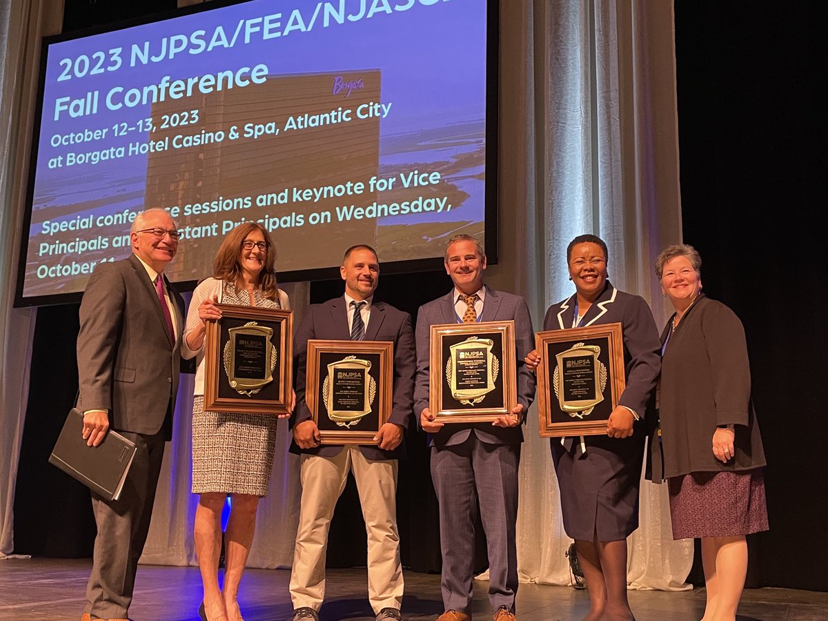 NJPSA's tweet photo. Congratulations to the NJPSA Visionary Award Winners! #njpsaconf2022 https://t.co/VwQtOMAMQg