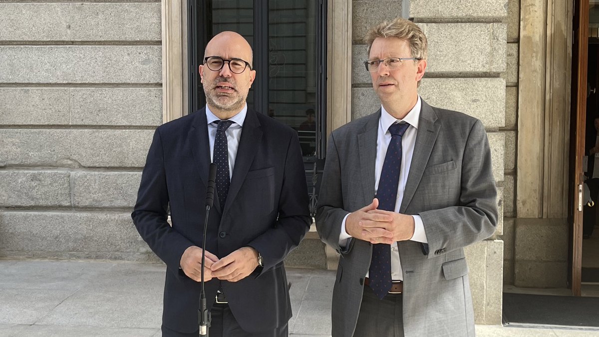 🏘️ El PDeCAT pacta incorporar les seves mesures contra les ocupacions il·legals a la propera llei de justícia que es tramiti al Congrés

🤝 <a href="/Ferran_Bel/">Ferran Bel i Accensi</a> i <a href="/GenisBoadella/">Genís Boadella</a> han anunciat avui l’acord amb el govern espanyol

🗞️ Llegeix la nota aquí: partitdemocrata.cat/news/el-pdecat…