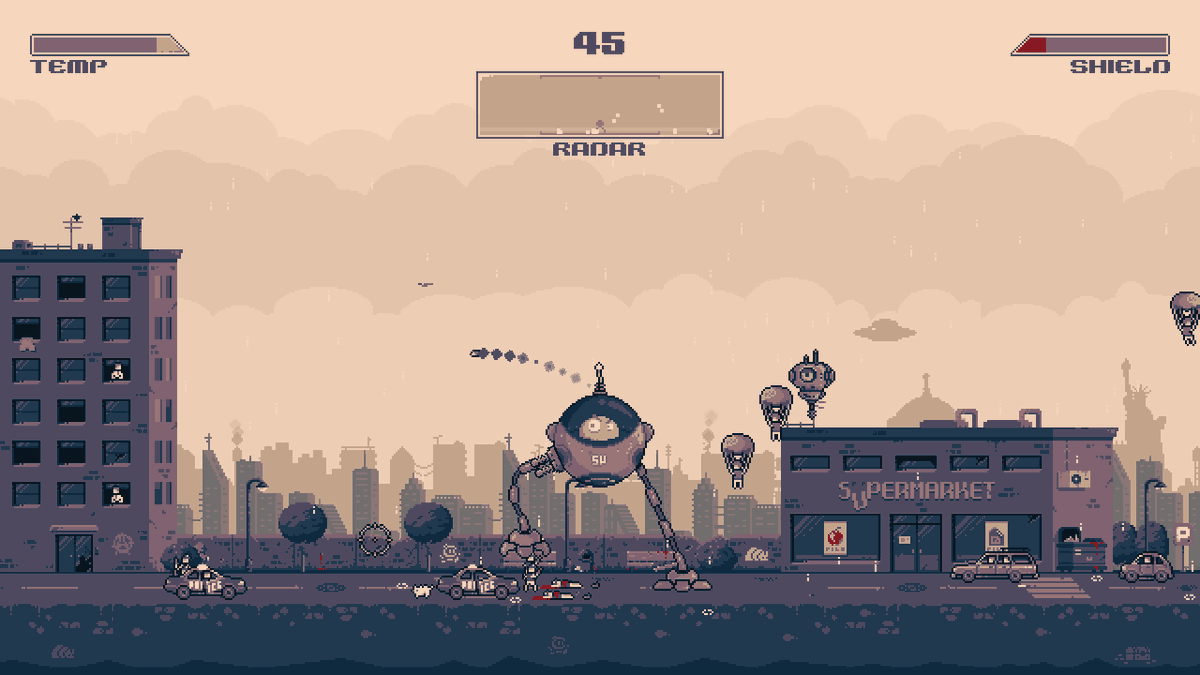 FobTi's tweet photo. #TheyCameFromTheSky2 (Early Access) is OUT NOW! 🎉 Go for it on #Steam!

Wishlist and RTs are welcome: 🥰
https://t.co/Omc6GXBvzV

#rt #games #indiedev #gamedev #mecha #robot #pixelart #ドット絵 https://t.co/8NfKYAo8es
