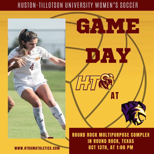 HTRamsAthletics's tweet image. #fRAMily it’s game day for your Lady Rams soccer team
🆚 Paul Quinn College
📍 Round Rock, TX
🏟 Round Rock Multipurpose Complex
⌚️ 1:00 pm
📊 bit.ly/3Vo9O7S
#RamUp #HTisIDEAL #CultureOfExcellence
