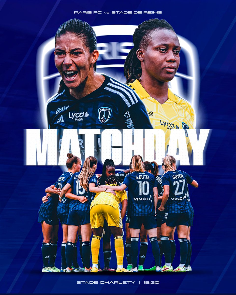 🔥 𝗝𝗢𝗨𝗥 𝗗𝗘 𝗠𝗔𝗧𝗖𝗛 !

👉 @D1Arkema | J5
🆚 <a href="/StadeDeReims/">Stade de Reims</a> 
⏰ 18h30 | Stade Charléty
🎟 bit.ly/3g3Nkc6

🔵⚪ #TeamPFC #PFCSDR