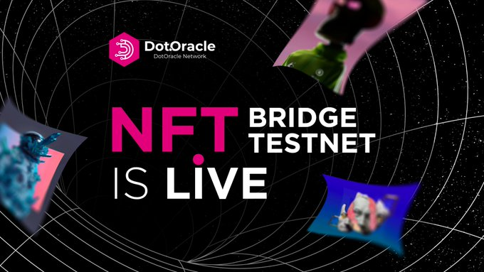 Smart_NFT_News's tweet photo. ๐ @DoTOracle announces launch of DotOracle multi-chain #NFT bridge has launched on Testnet now LIVE!
๐ #DotOracle is a decentralized, non-custodial liquidity bridge network. Building a decentralized Oracle & Cross-chain protocol on #Aptos.
๐ฝINFO
https://t.co/kAhiv9gKwe
#SNN1 https://t.co/uLOr39gXBp