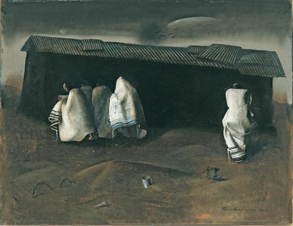 Sweet_Rhubarb's tweet photo. After escaping St. Cyprien internment camp, Felix Nussbaum spent four years in hiding before being recaptured and killed at Auschwitz. During those years, he painted.
Death brings life into sharp focus.
#DeathStudies #CommunityDeathcare #NeverAgain https://t.co/62R7wm37e4