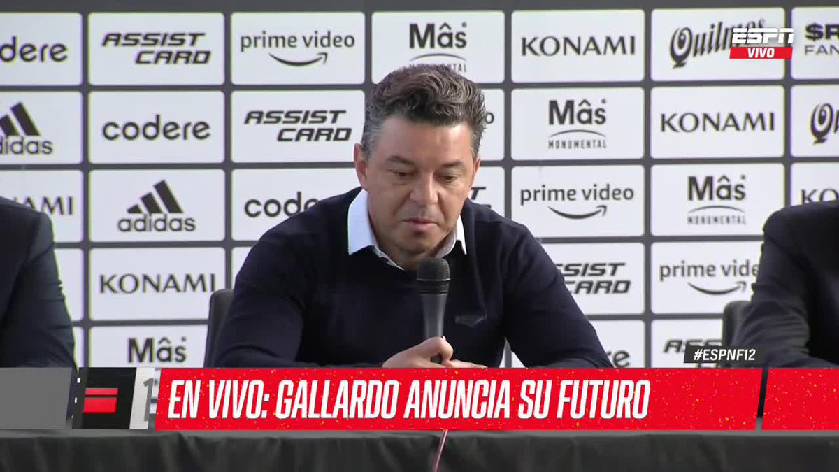 La decisión más difícil": Marcelo Gallardo anunció su futuro y hay conmoción  en River - Soy del Millo
