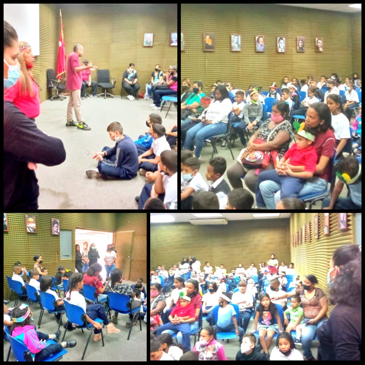 ecp_vzla's tweet photo. #Ahora| Charla sobre la Resistencia Indígena con la U.E Lizardi en el auditorio de nuestra sede en #Catia

#FestivalMundialDePoesía2022 https://t.co/4FIbfKxMIC