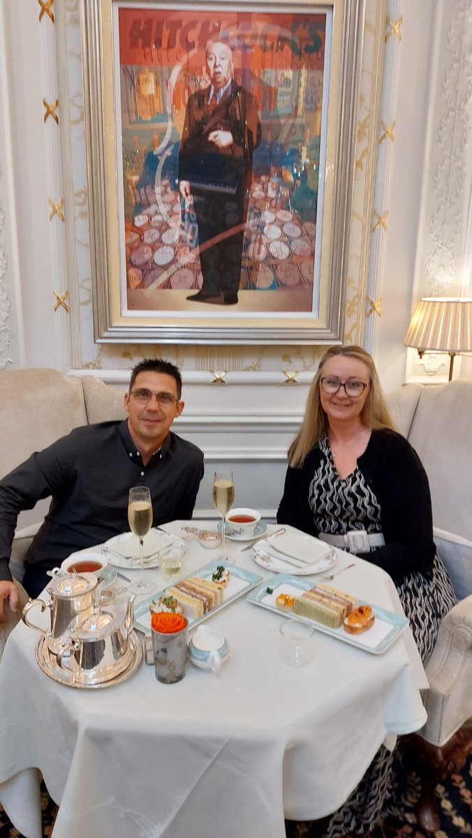 simon_young2's tweet photo. Great afternoon at the Savoy. Happy Anniversary Mrs Young. Covent Garden here we come 🤩 https://t.co/lsNYSb1pkh