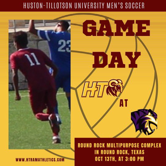 HTRamsAthletics's tweet image. #fRAMily it’s game day for your Mighty Rams soccer team
🆚 Paul Quinn College
📍 Round Rock, TX
🏟 Round Rock Multipurpose Complex
⌚️ 3:00 p.m.
📊 bit.ly/3Cvbd3V
#RamUp #HTisIDEAL #CultureOfExcellence