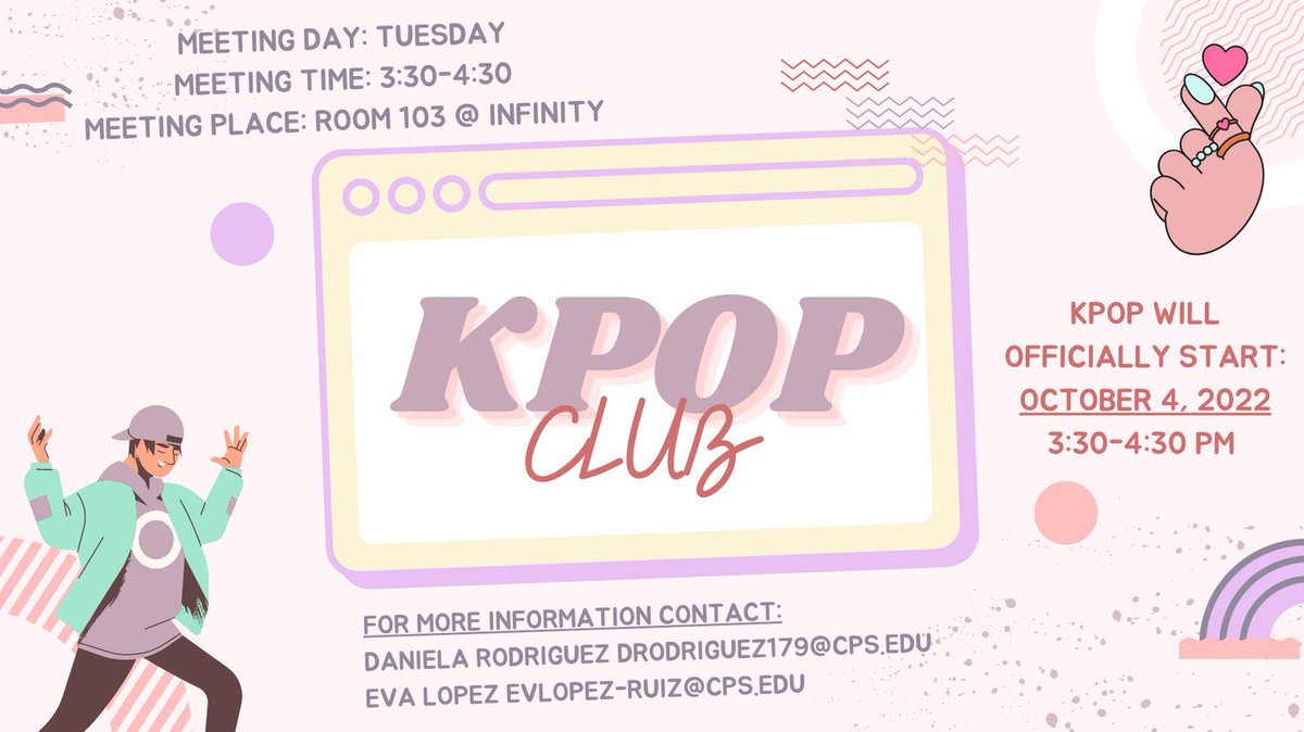 Join the K-POP Club at Infinity