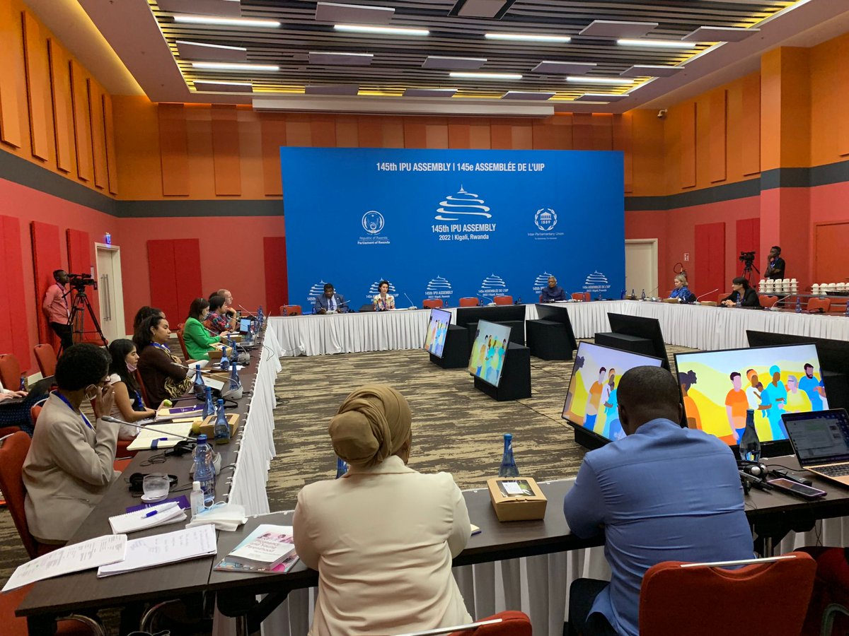 PMNCH's tweet photo. 2️⃣5️⃣ years after #ICPD agreements, securing the health of girls is still the unfinished business of the international community!
Parliamentarians address technicians and scientists @WHO #IPU145 Assembly side event. https://t.co/1nTtKbD3pK
