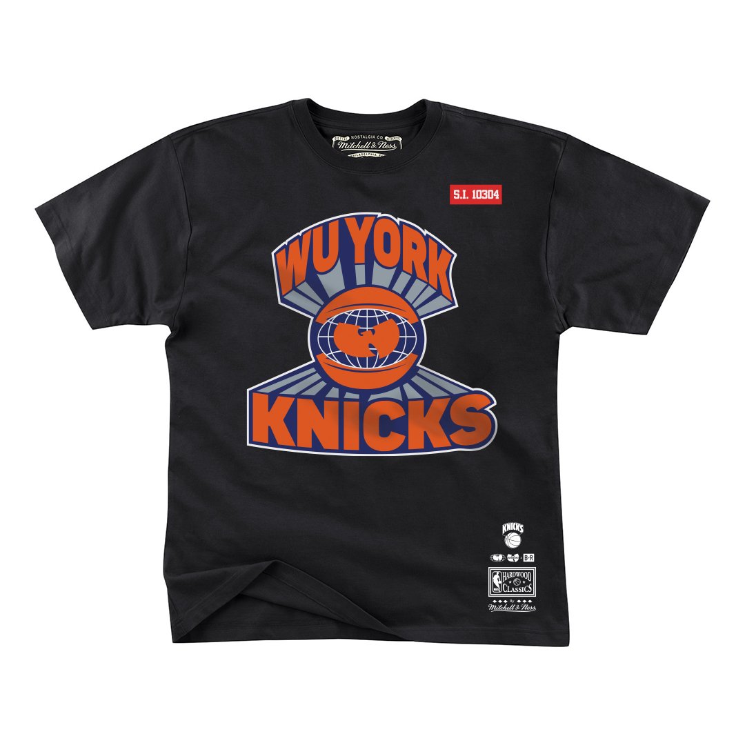 Stefan Bondy on X: New Knicks merch as part of NBA Remix Campaign w/  Bleacher Report and Mitchell & Ness. Hip-Hop artists are paired with  teams from their area. Knicks get the