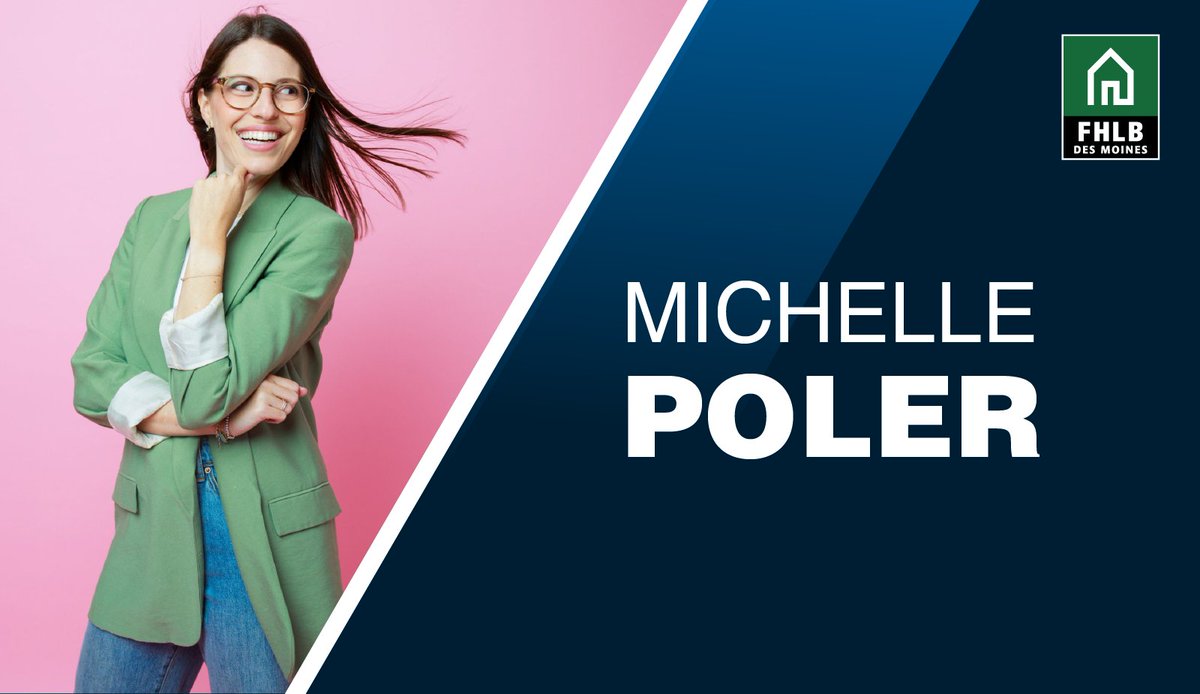 FHLBDM's tweet image. Thank you, Michelle Poler, for your inspiring opening keynote presentation at the #FHLBMortgageConference! Learn more about Michelle’s fearless philosophy and check out her book #HelloFears at michellepoler.com.