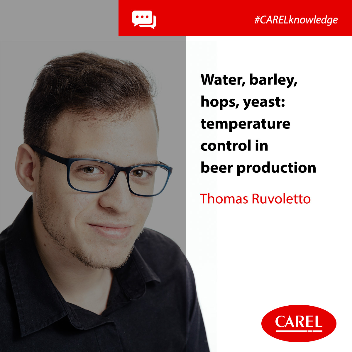 CAREL_group's tweet photo. How does #temperature affect #beer production? And why its correct control is so crucial throughout the entire #BrewingProcess?
Read our #blogpost to find it out: https://t.co/5JR17Gaays
#CARELknowledge #TemperatureControl #HVACR https://t.co/ZTl2Iyr7xM