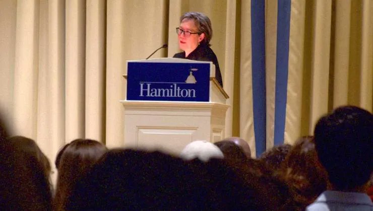 Communication matters at Hamilton. Student writer Evan Robinson '23 shares what he found so inspirational about writer Ruth Ozeki's lecture. bit.ly/3Tbsd5U @ozekiland #KnowThyself #ExpressYourself