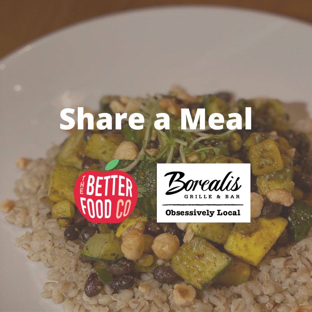 Would you consider purchasing our October meal for your community? betterfoods.ca This is also a passion for our partners @Borealisguelph. 'Doing good in the neighbourhood has been our mission since day one and is only possible because of you! #BetterFoods #BetterFoodCo