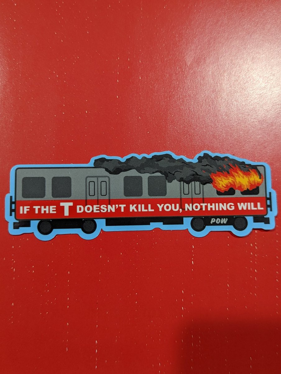 lolMBTA's tweet photo. RT @AOkhotnik: RT @lolMBTA: RT @adamPDOTcom: Thank you @social_allie for the latest sticker for my bike crate!
#mbta #mbtafail #mbtaredline #boston https://t.co/NhXm2T8CZ7