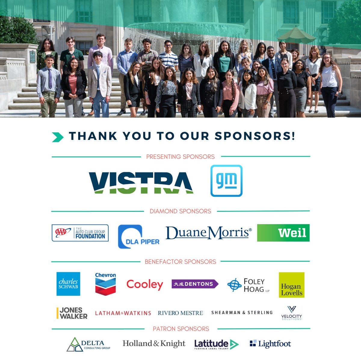 HispanicNBF's tweet photo. This Hispanic Heritage Month we would like to thank our sponsors for their commitment to increasing diversity in the legal field.
Interested in becoming a sponsor? DM us or email info@hnbf.org.  

#HNBF #HispanicHeritageMonth #nonprofit #futurelatinxleaders #diversityandinclusion https://t.co/lBTsASf6kO