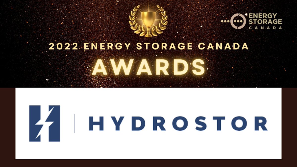 EnrgyStorageCAN's tweet photo. We were thrilled to celebrate our first #ESCAward recipients yesterday as part of #ESCCon22. Congratulations to @Ameresco, @Hydrostor, @peakpower_inc! We are pleased to recognize you as leaders in Canada's #EnergyStorage, for innovation, growth, and diversity, equity &amp; inclusion! https://t.co/ZYSpCOOQgV