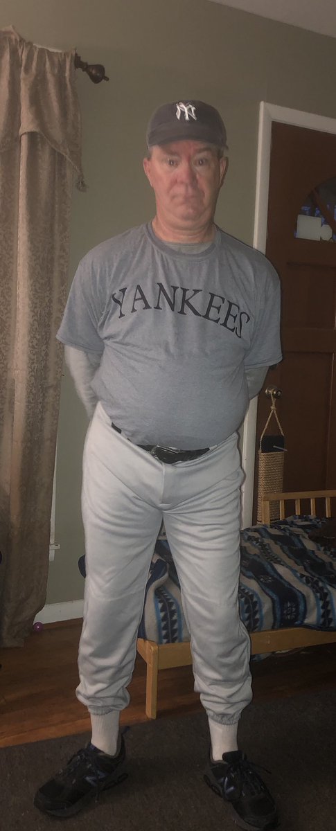 Today is 1920s famous person day at Siegel high for homecoming I chose Babe Ruth thanks to Net Logan for making my jersey <a href="/SiegelAthletics/">Siegel Athletics</a> <a href="/SiegelHighStars/">Siegel High School</a> <a href="/netlogan1/">Net Logan</a>