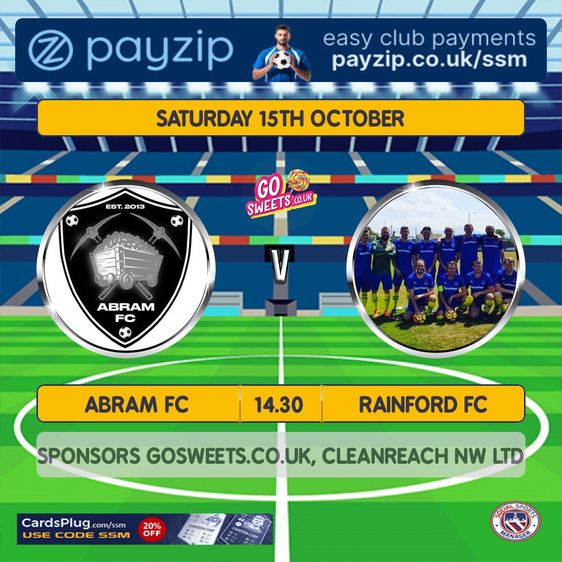 abramsaturdays's tweet image. Big test for the boys Saturday against prem side @RainfordUtdFC  quite a few lads missing this week but hopefully we can give them a good test