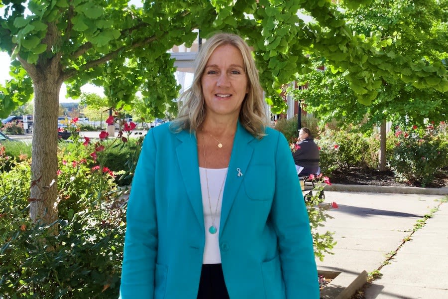 niagarahealth's tweet photo. Avia Whitehorne is on a mission to encourage women over 50 to book regular mammograms after cancerous cells were discovered during her routine check-up.  

Early detection saves lives. Learn more about Avia’s story: https://t.co/vw1dAbAYu2 #BreastCancerAwarenessMonth https://t.co/dBfrobQF4J