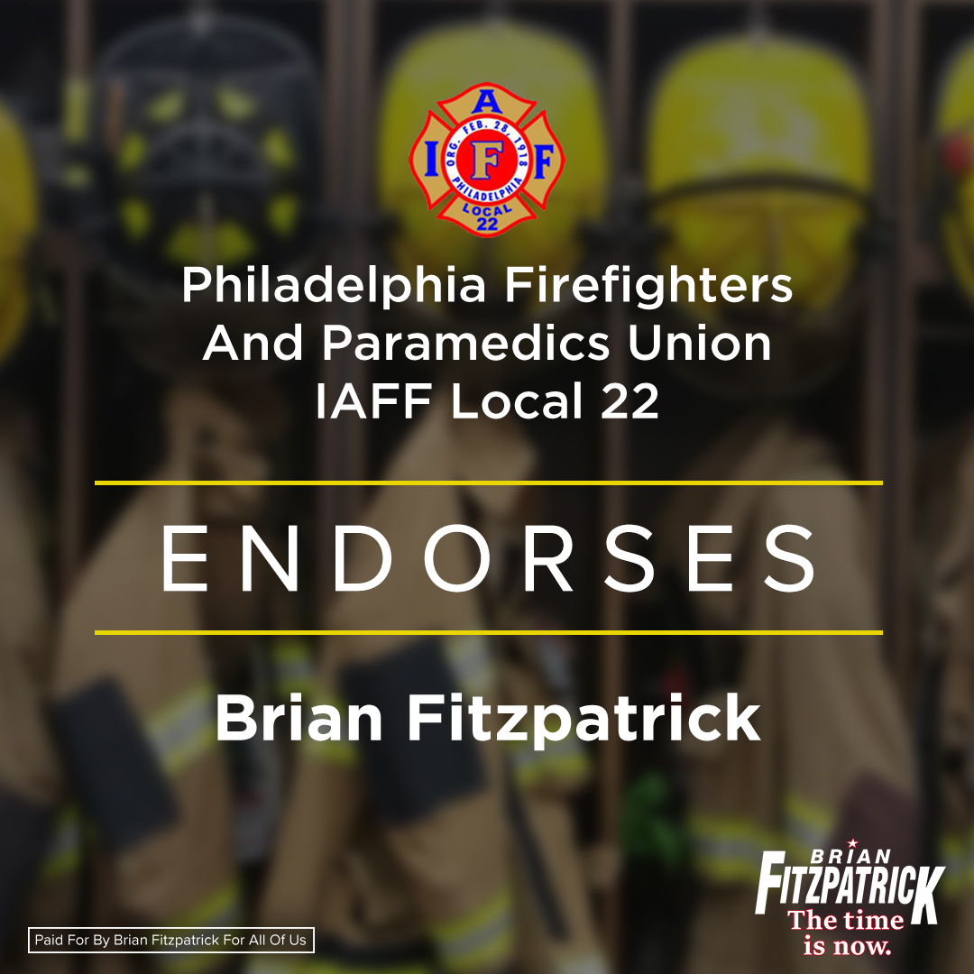 🚨ENDORSEMENT ALERT🚨 'Firefighters and Paramedics across the Commonwealth will continue to rely on you to advocate on our behalf in Congress. We stand with you, and as always, we have your back.' - @IAFF22 #OneCommunity #ForAllOfUs