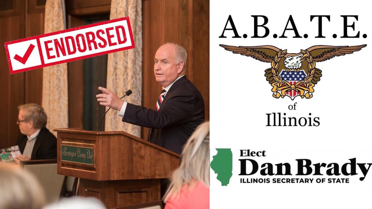 I am glad to have ABATE of Illinois PAC’s endorsement.  It is fundamental that all drivers Share the Road. Safe driving is seeing, respecting and understanding motorcycles on the road. <a href="/ABATEofIllinois/">ABATE of Illinois</a>