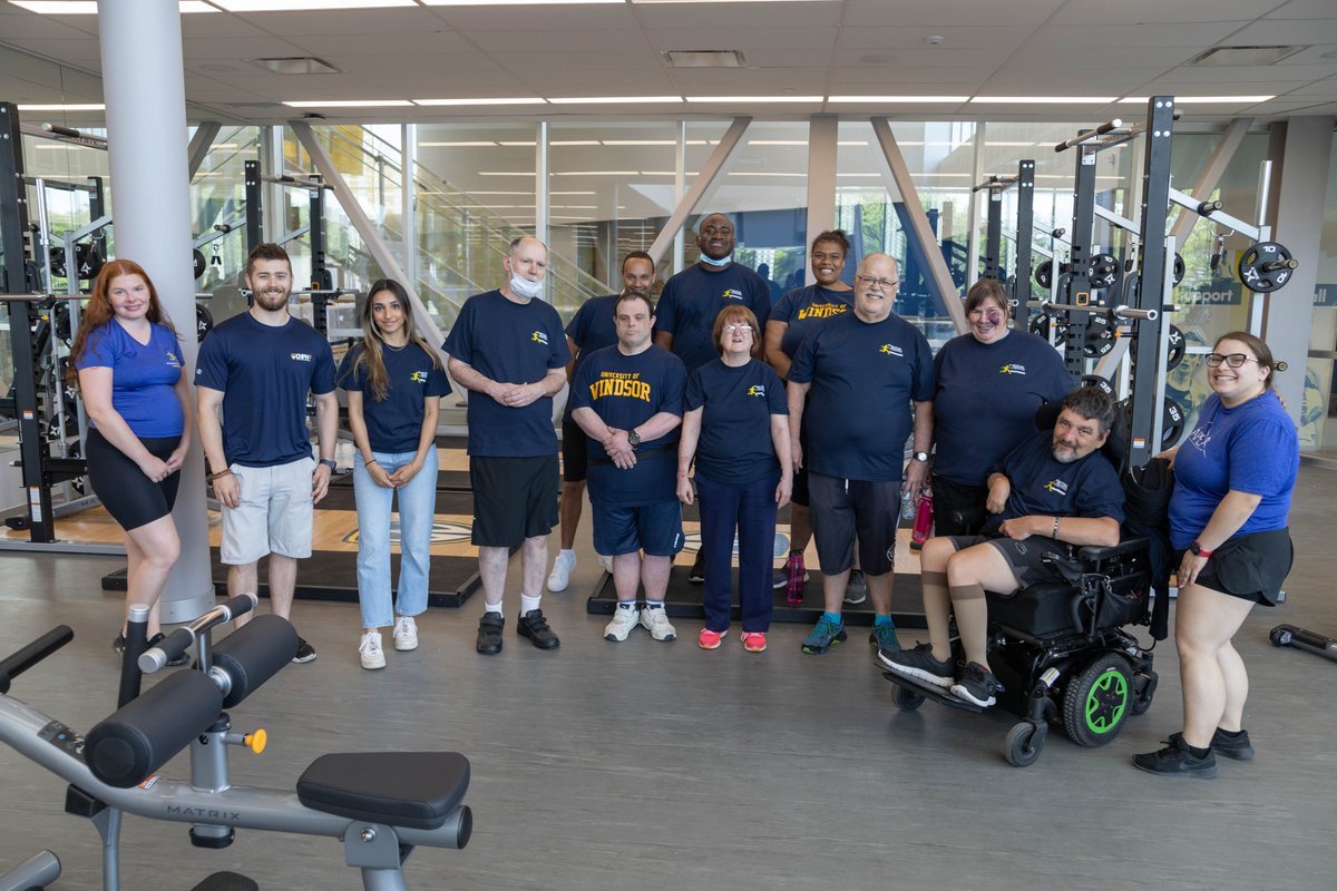 APEX members were given a tour of the <a href="/UWindsor/">University of Windsor</a> Toldo Lancer Centre this summer. The Toldo Lancer Centre is the new home to our @UWindsorKIN Inclusive Fitness Programs. Special thanks to our supportive partners <a href="/LancerRec/">Lancer Recreation</a> and <a href="/clessexcounty/">Community Living Essex County</a>. #wesparkhealth #researchhappenshere