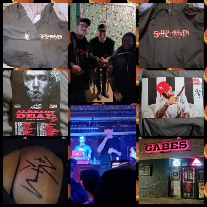 Breej06's tweet photo. I had such a blast last night seeing @sKitzKraven at Gabe's in Iowa City!!! He had the whole crowd jumping! I finally got to hug &amp; to talk to him &amp; he signed my boob like he said he would! Lol. Hopefully he will be coming back around again soon! Will def be going again! 😈🖤🤘🏼💋 https://t.co/tcYfYpuPB1