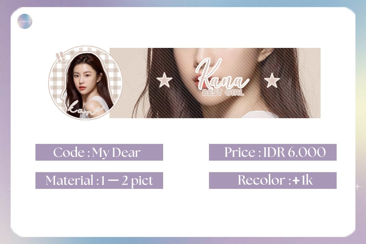 aboutlayout's tweet image. ♡ segini 6k kem4halan engga ya? Sara dong yg liat, makasii