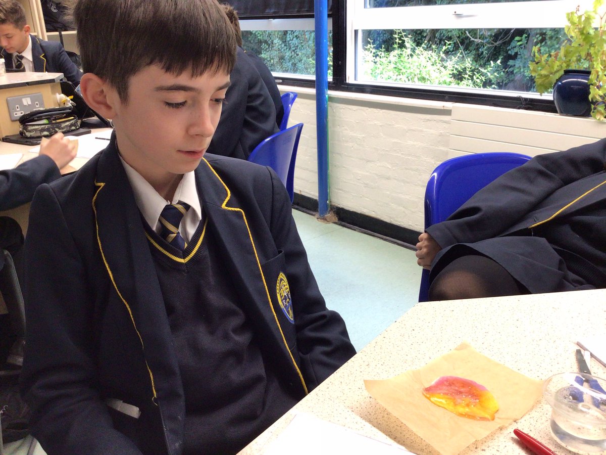Year 8 students enjoyed demonstrating the rock cycle using starburst sweets! Cutting them up to show weathering and erosion to form sediments, then compacting = sedimentary then heat and pressure = metamorphic before forming igneous rock.