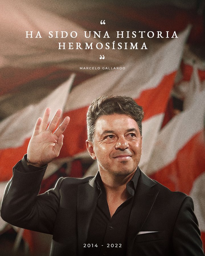 El fin de una era: Marcelo Gallardo confirmó que no seguirá en River