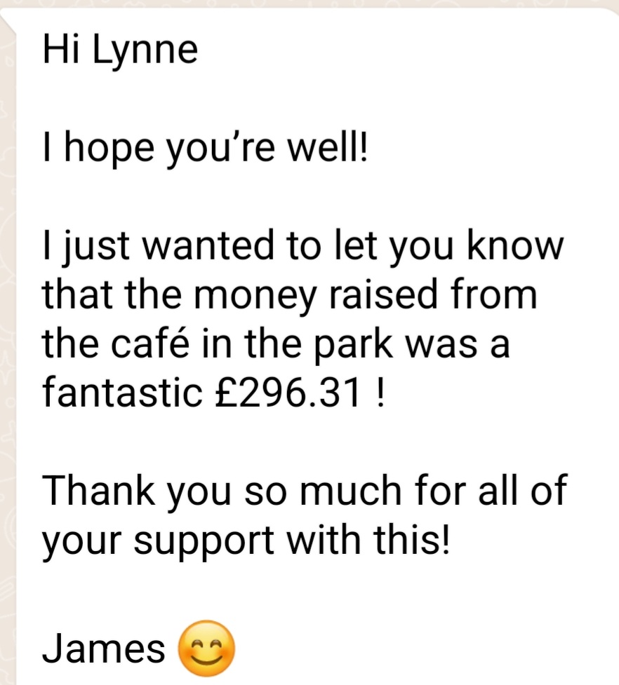 cafeinthepark's tweet photo. Thank you everyone https://t.co/ITObZ3jB2E