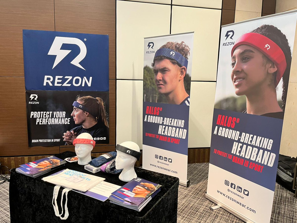 Today we’re proud to be discussing #brainprotection in sport with world leaders in #tbi diagnosis and treatment #RECOG22 #CTE #rezonhalos