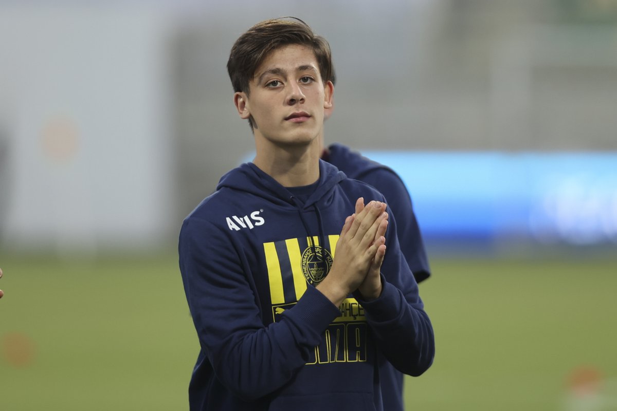 EuropaLeague's tweet photo. 🟡🔵 17-year-old Arda Güler set to make his first #UEL start 🔜 https://t.co/3L0r6oA3ai