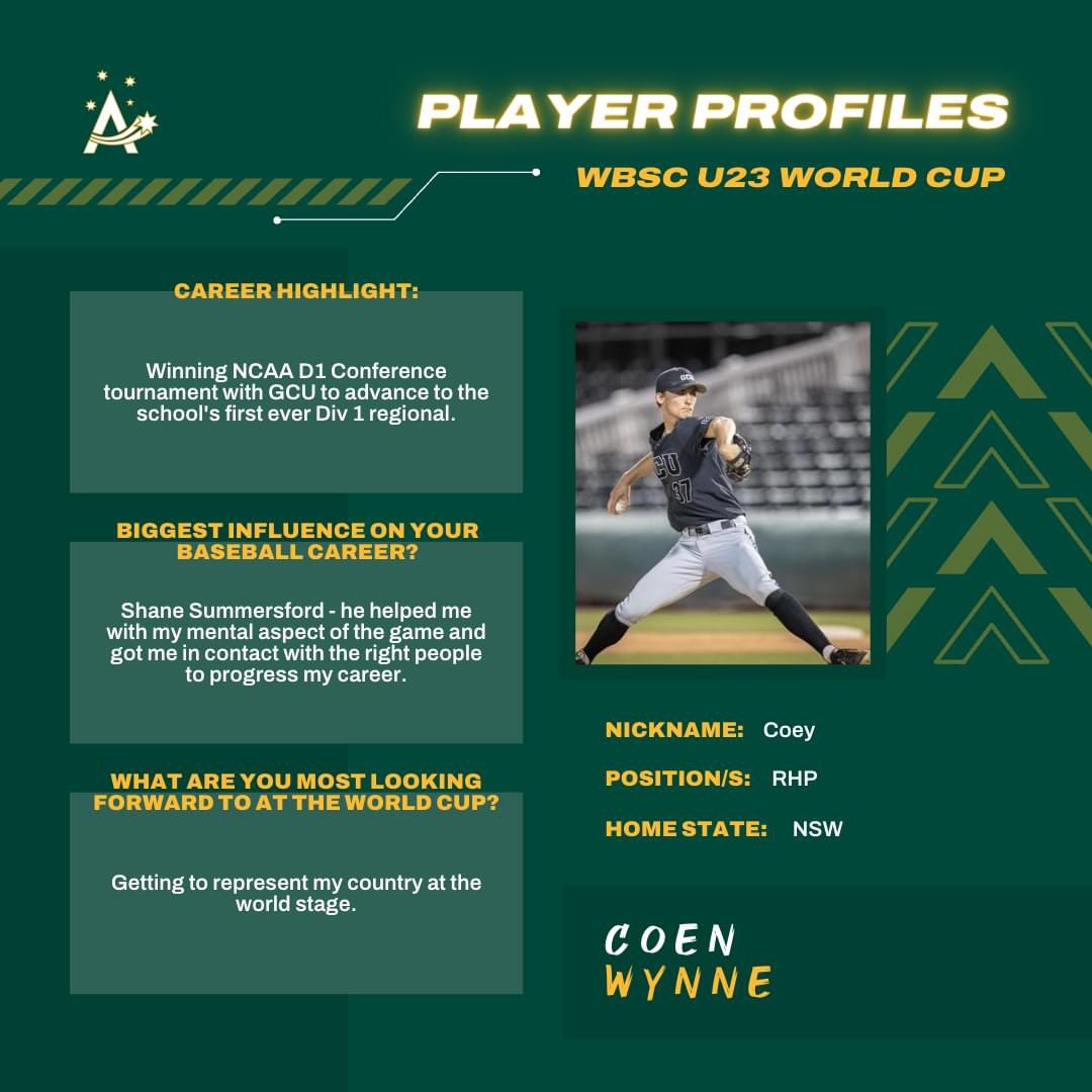 Big shout out and congratulations go out to two #BendElks alumni Coen Wynne and Jake Green! Both will represent Team Australia in the WBSC U23 World Cup! ⚾️🦌