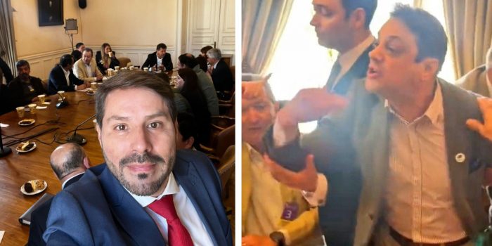 VIDEO| Pancho Malo y Gaspar Rivas: el penoso "espectáculo" tipo "barras bravas" de la mesa paralela constituyente
bit.ly/3rXGW8Q