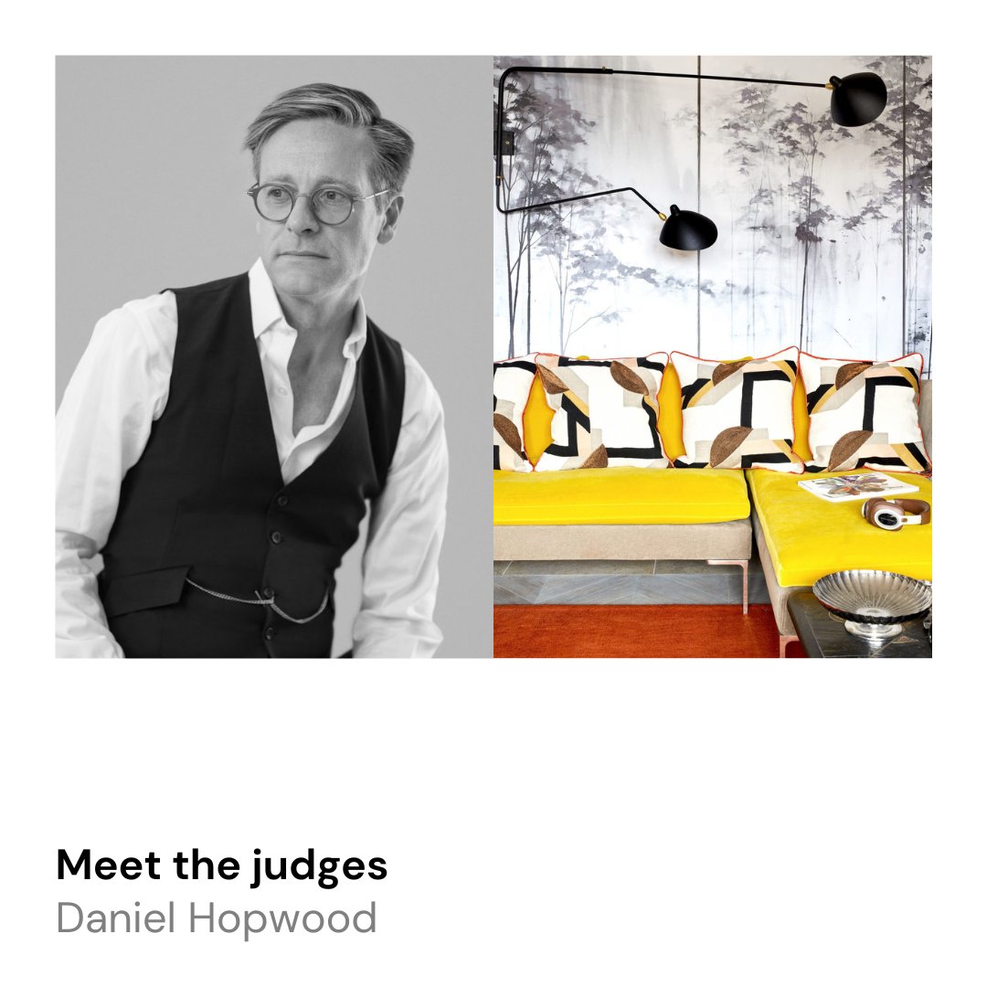 Design Guild Mark (@designguildmark) on Twitter photo Meet the judges: <a href="/daniel_hopwood/">Daniel Hopwood</a>
Interior designer and broadcaster <a href="/daniel_hopwood/">Daniel Hopwood</a> joined the Design Guild Mark family in 2019 when he was brought in to be part of the inaugural 2D Design category.
Find out more about here: designguildmark.org.uk/meet-the-judge…
Meet the judges: <a href="/daniel_hopwood/">Daniel Hopwood</a>
Interior designer and broadcaster <a href="/daniel_hopwood/">Daniel Hopwood</a> joined the Design Guild Mark family in 2019 when he was brought in to be part of the inaugural 2D Design category.
Find out more about here: designguildmark.org.uk/meet-the-judge…

