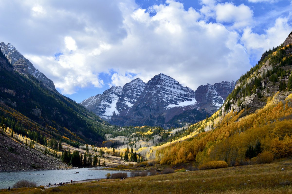 Fall in Colorado never gets old 🍁#aspen #fall #Colorado