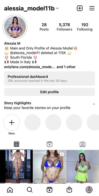 Slowly reconnecting with everyone, go follow my new insta page!! Alessia_model11b ❤️❤️ https://t.co/