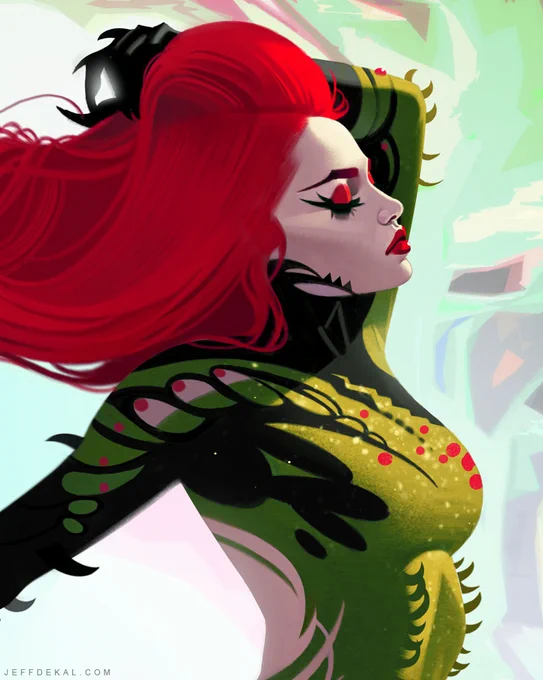 My variant cover for Poison Ivy issue 8 