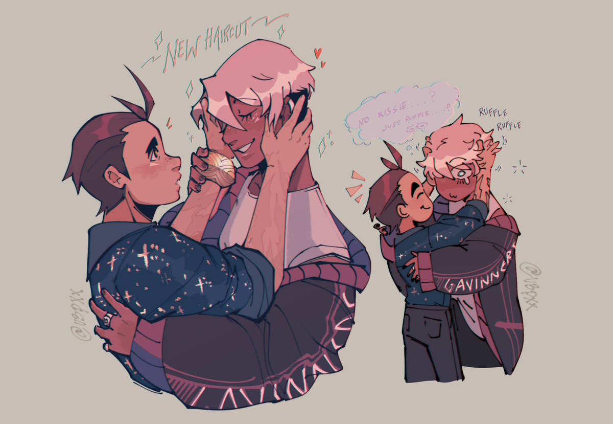 u3pxx's tweet photo. klavier gavin apollo justice's poor little meow meow #klapollo https://t.co/jao3cDHDpc
