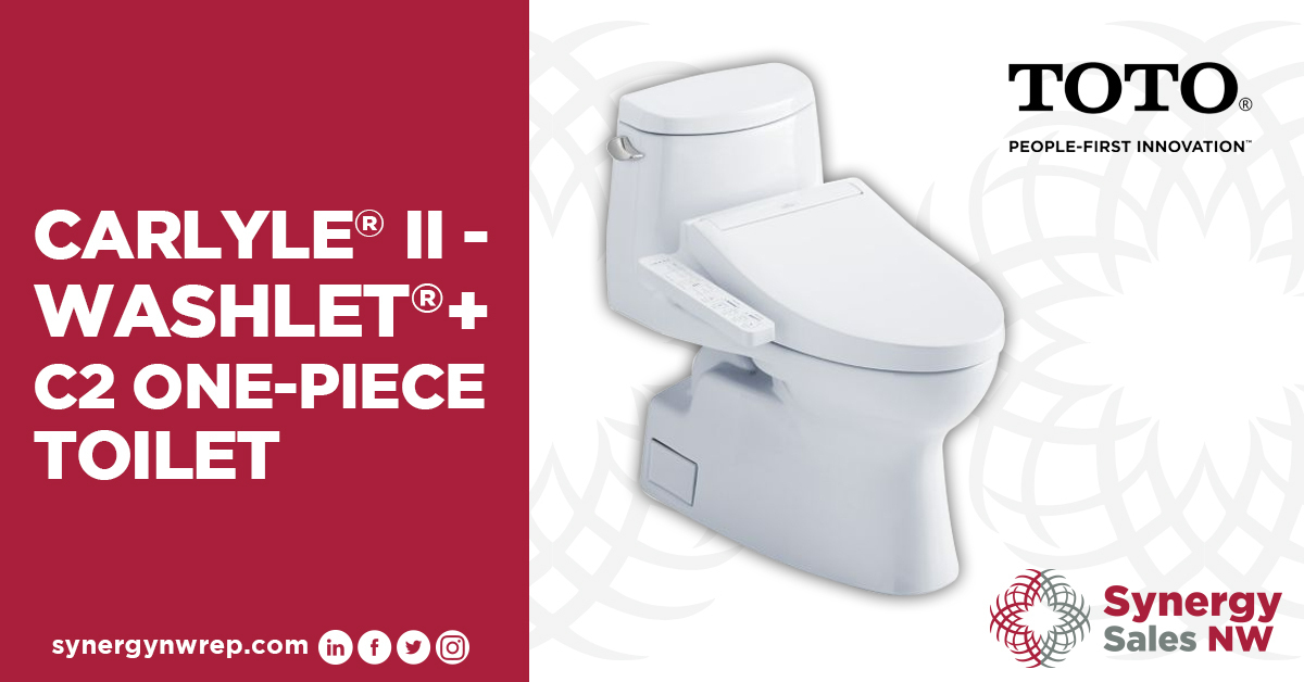 synergynwrep's tweet photo. The Carlyle® II WASHLET+ system from @TOTOUSA neatly conceals the WASHLET power cord and water supply hose for a clean installation. 

Call the experts at Synergy Sales to learn more.

#TOTO #Washlets #Bathroom #BathroomDesign #BathroomInspo #SynergySales https://t.co/ZpemhmAILb