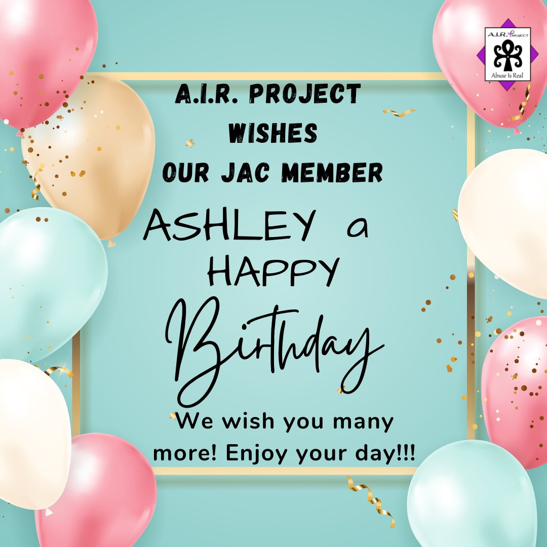 believeyourair's tweet photo. Sending Birthday, B'earthday, Born Day Wishes!!! Enjoy your day and wishing you many more!!!! #airproject💜 #abuseisreal #hbd #happybearthday https://t.co/i9KM9IuHdw