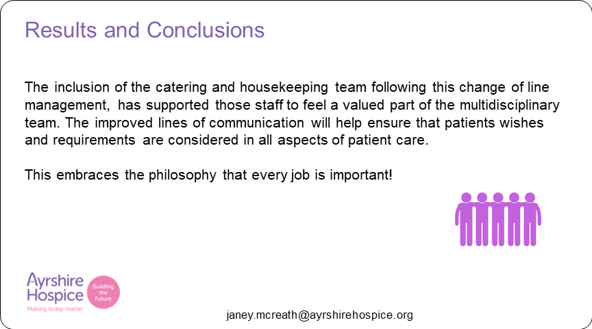 Palliative_Scot's tweet photo. The last but not least poster!! Number 55 #SPPCPosterParade22 Working as a true multi-disciplinary team @AyrshireHospice https://t.co/3dkkrJ5LJa